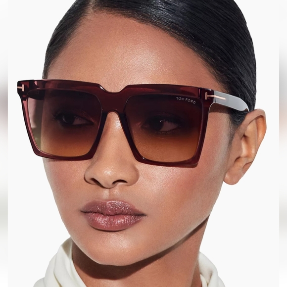 TOM FORD Sabrina Square Sunglasses NIB